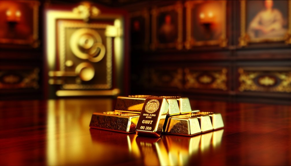 Buy Gold Bars for Financial Security